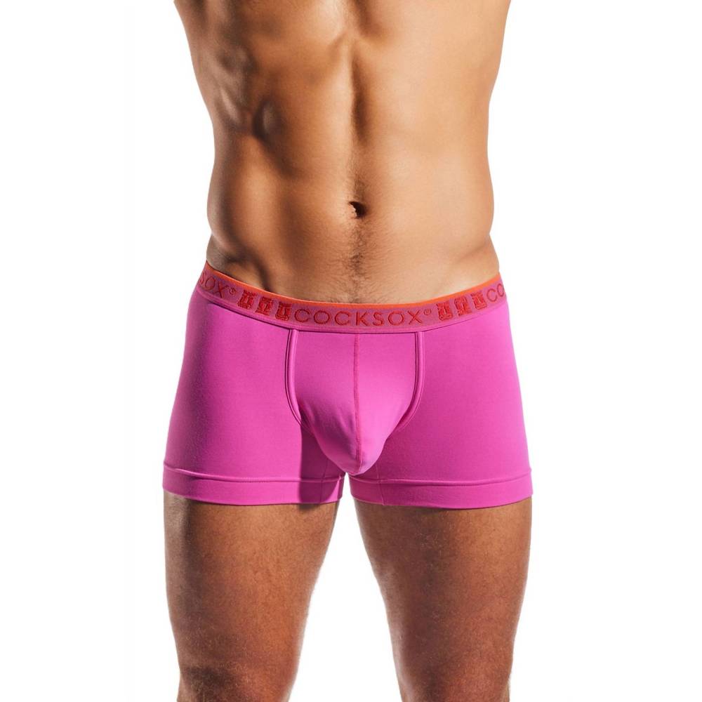 NEW COCKSOX men's boxer brief in fuchsia